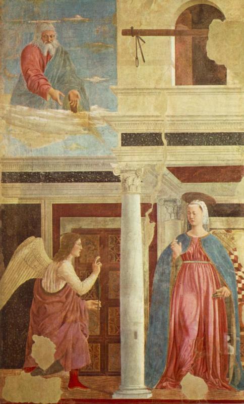 Piero della Francesca Annuncciation